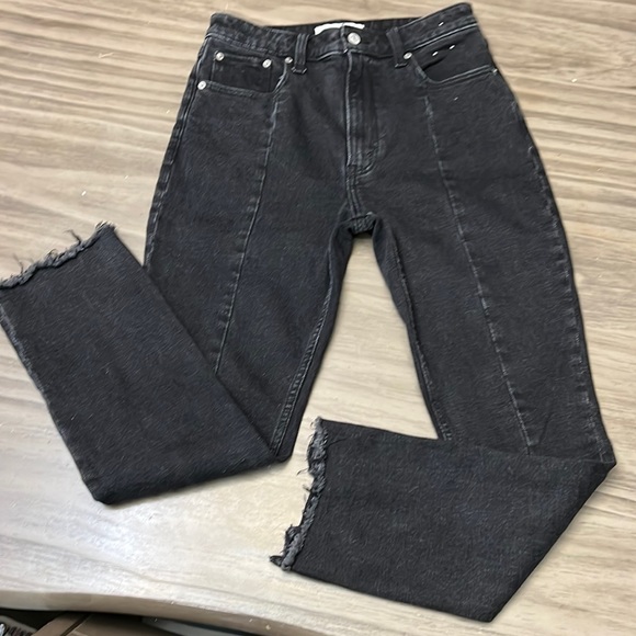 Abercrombie & Fitch Denim - ABERCROMBIE & FITCH - CURVE LOVE THE SKINNY HIGH RISE JEANS 27 -EXTRA SHORT